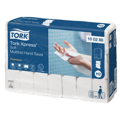 Ręcznik w składce wielopanelowej Tork Premium biały miękki
